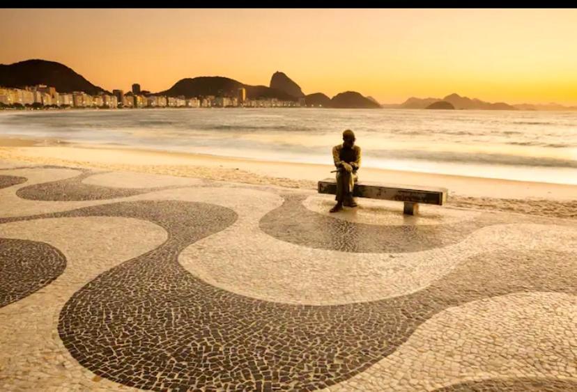 Loft Praia De Copacabana Rio de Janeiro Bagian luar foto
