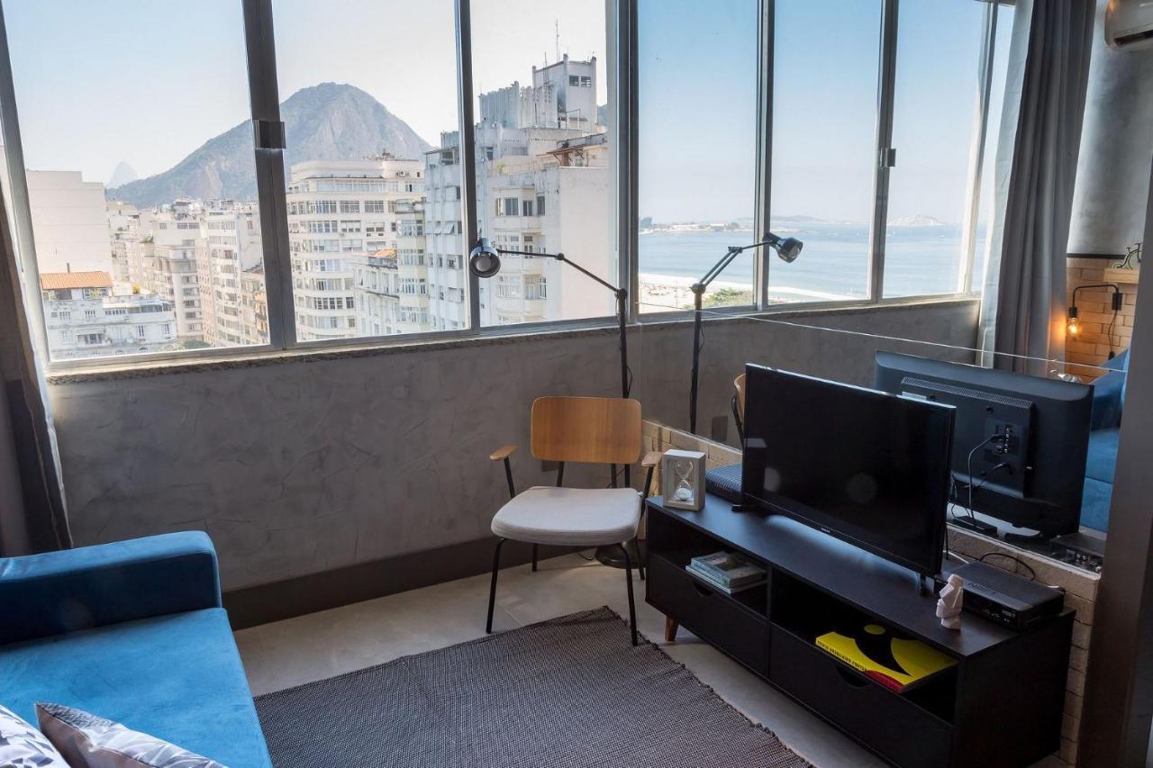 Loft Praia De Copacabana Rio de Janeiro Bagian luar foto
